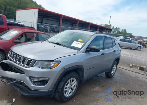 2017 Jeep Compass Sport z USA, uszkodzony, nr VIN 3C4NJDABXHT631203